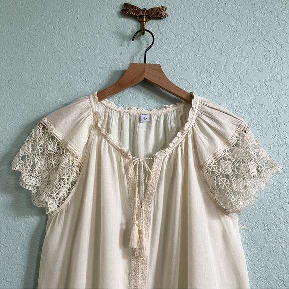 Boho Lace Top for Women•Size Large - Picture 4 of 11